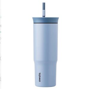 NWT Owala Blue Tumbler with Straw 24oz